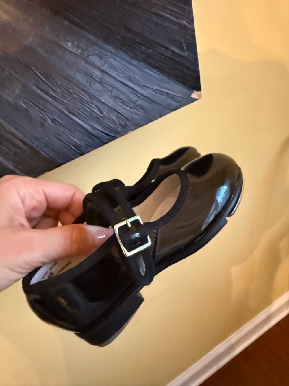 Capiezo tap shoes black size toddler 9
